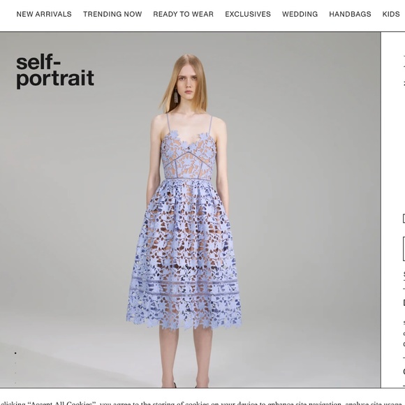 Self-Portrait Mini Azalea Dress - Picture 1 of 4